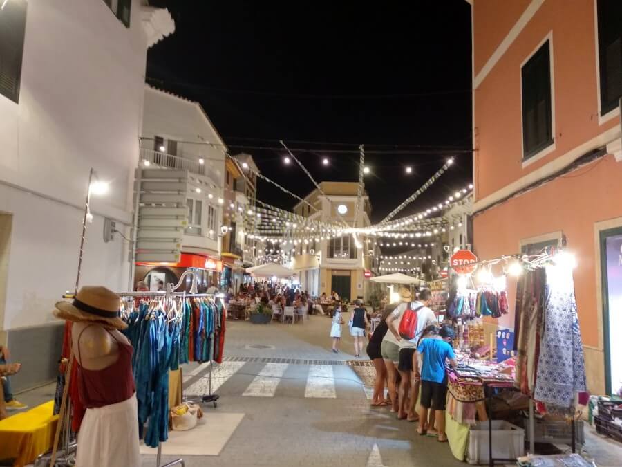 Un des plus beaux marché de Minorque