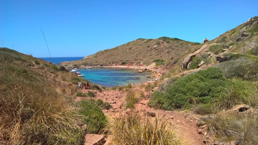 cala rotja minorque