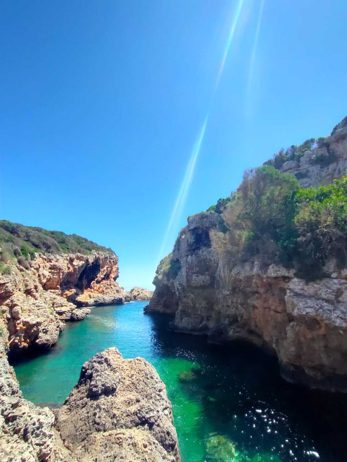 Bras de mer, crique de Rafalet