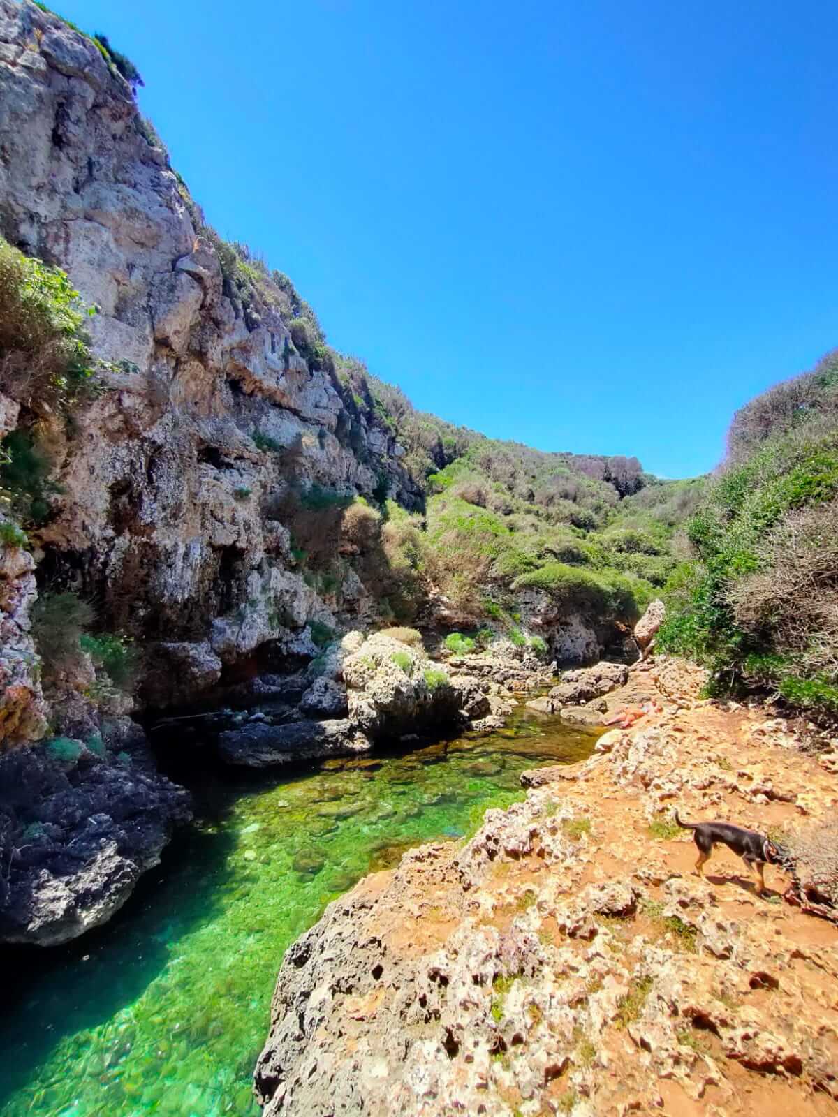 cala rafalet près de S'algar