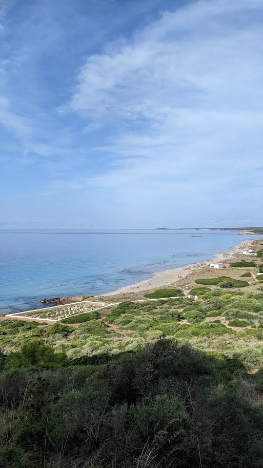 Basilique Son Bou, près de la plage