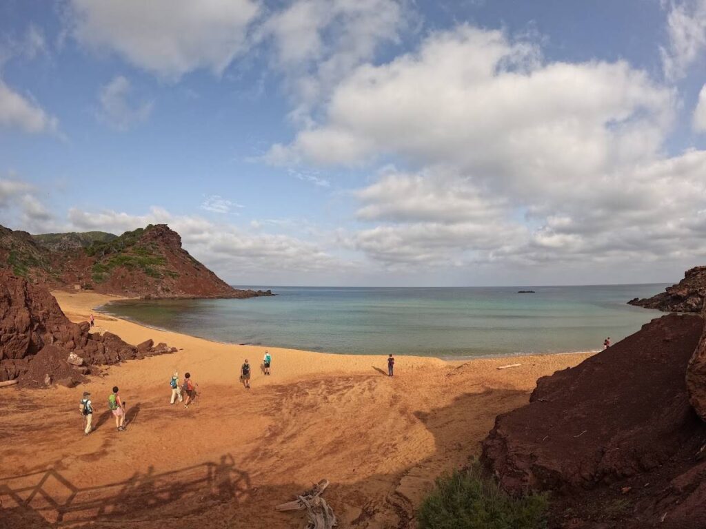 Cali Pilar, une plage au nord du cami de cavalls