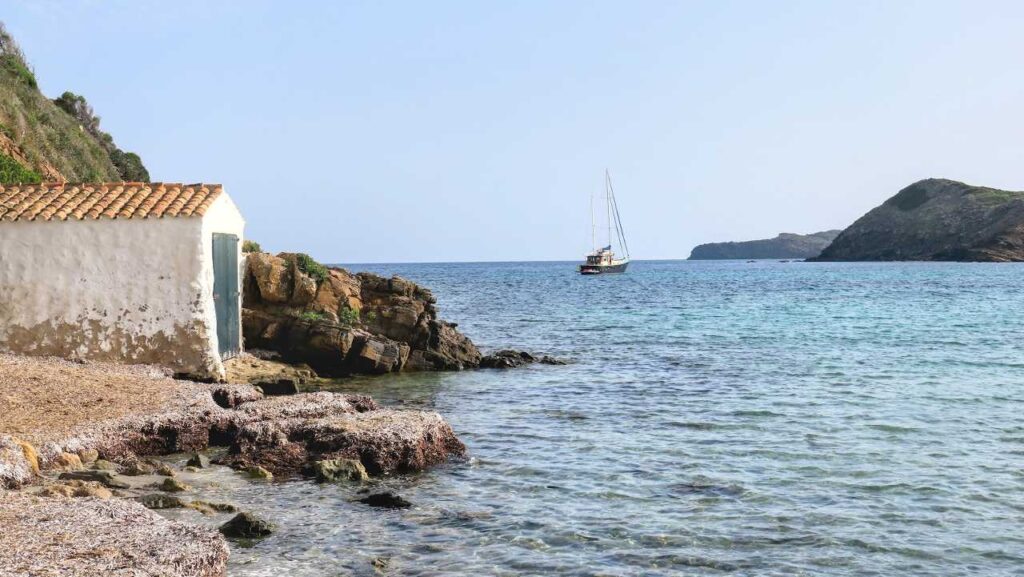 Caseta De Vorera, maison de pecheur sur le cami de cavalls