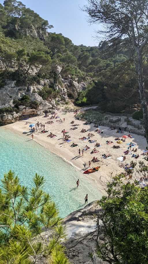 Macarellata, la plus belle calanque du cami de cavalls