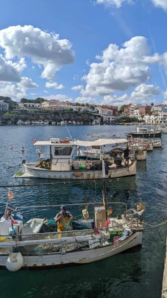 Le port de pêche de Cales Fonts