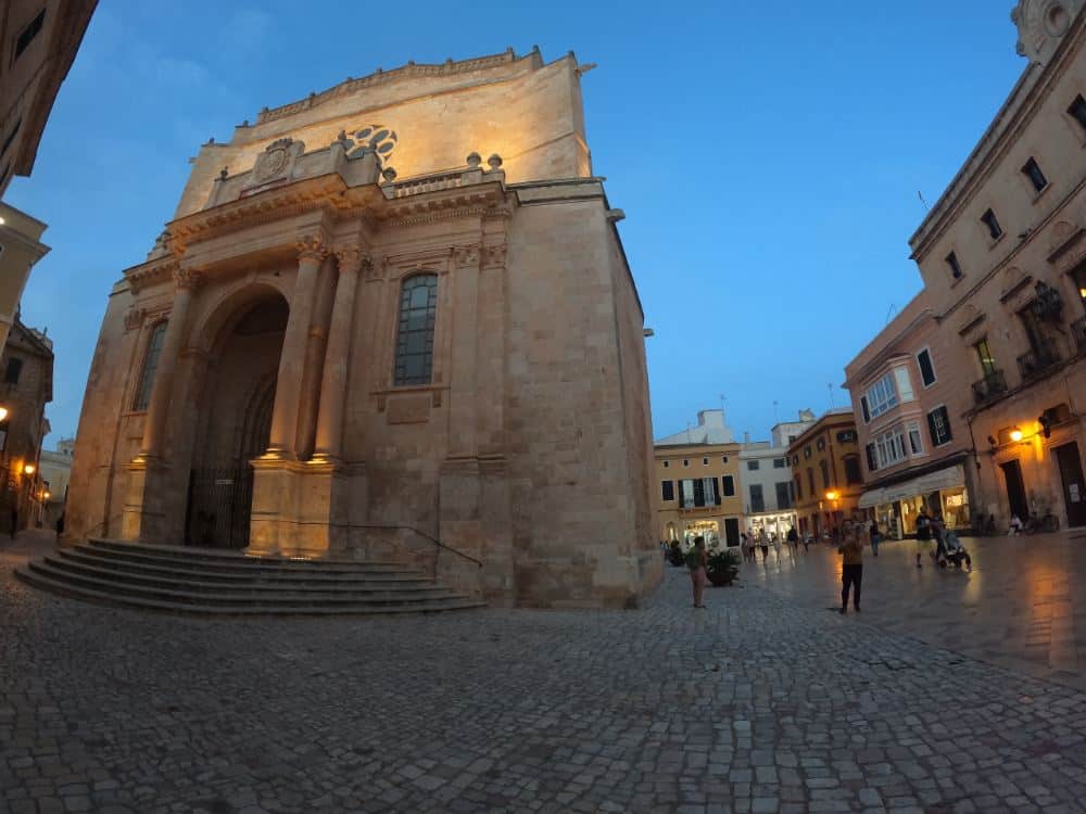 Facade Cathedrale Santa maria de Ciutadella